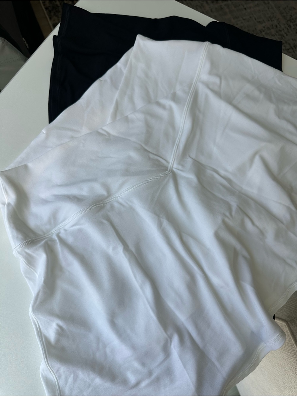Offline by Aerie Crossover Skort Set of 2 White and Black Large